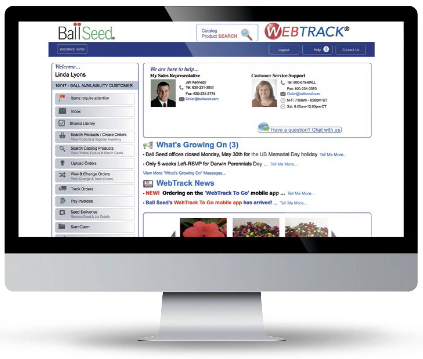 Products  Web Track